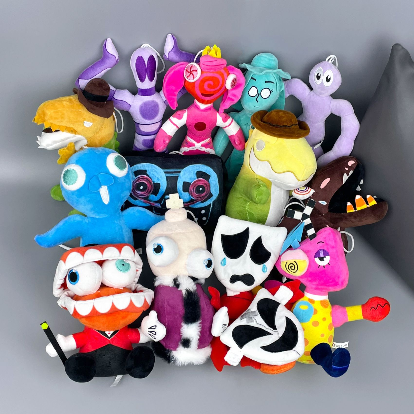 Cross-border new product Amazing Digital Circus Cyber Clown Plush Doll