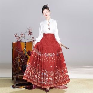 Spring 2025 New [Meet Huan Butterfly Flower] Original genuine goods Ming Hanfu Female Spring Summer Autumn Chinese Style