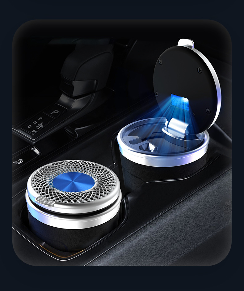 Suitable for Toyota Crown Land Royal Car Ashtray Multi-Functional Car Original Modified Supplies with Lights