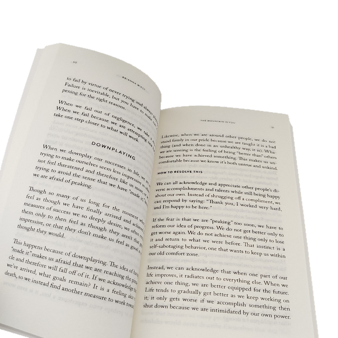 Mountain is your original English version of the mountain is you: self -transition batch discount 5