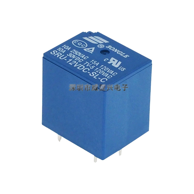 Songle Relay SRD-5VDC-SL-C 4-контактный 5-вольт 12В оригинал 09 12 24 48