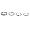 Chain, small design advanced adjustable ring, high-quality style