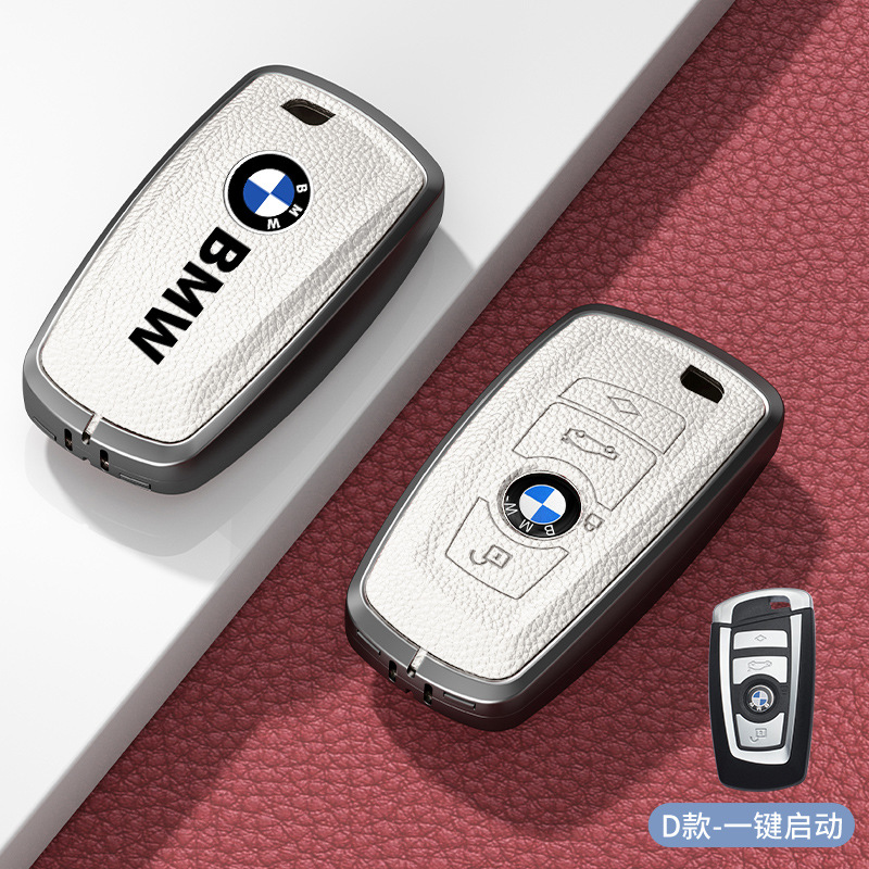 D 유형 3버튼 흰색 아연 합금 단일 쉘