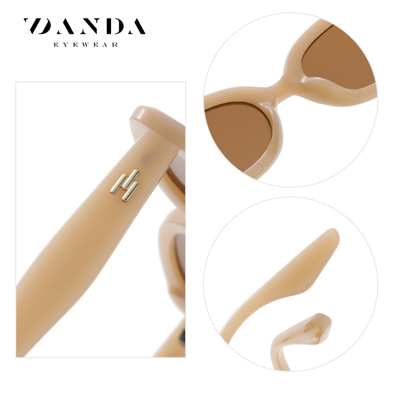 Gafas de Sol de moda europeas y americanas Moda de mujer Estilo rojo neto 6305 personalidad marco pequeño gafas de sol a prueba de rayos UV