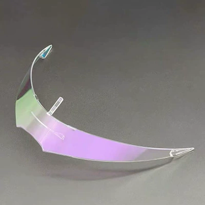 Motorcycle Helmet Lens Car Day, Dəbilqə (Kaska) aksesuarları - rear-wing-aurora-purple
