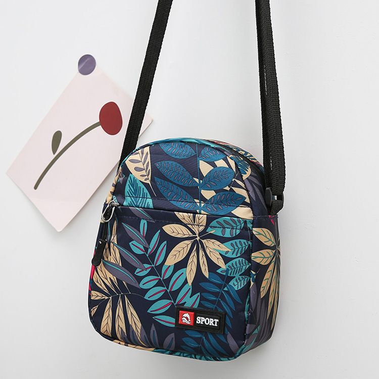 One-Shoulder All-Match Mini Small Bag Casual Oxford Cloth Women's Bag Mobile Phone Coin Purse Printed Nylon Cloth Bag Crossbody Bag One-Shoulder All-Match Mini Small Bag Casual Oxford Cloth Women's Bag Mobile Phone Coin Purse Printed Nylon Cloth Bag Crossbody Bag