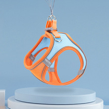 宠物用品宠物牵引绳猫咪狗狗胸背带背心式透气反光遛狗绳狗狗用品