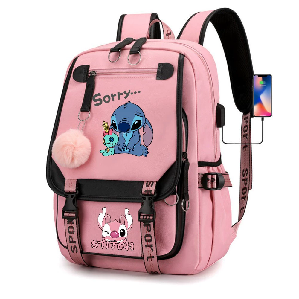 (Cross-border trading), backpack, cartoon bag, capacious laptop, print, Amazon