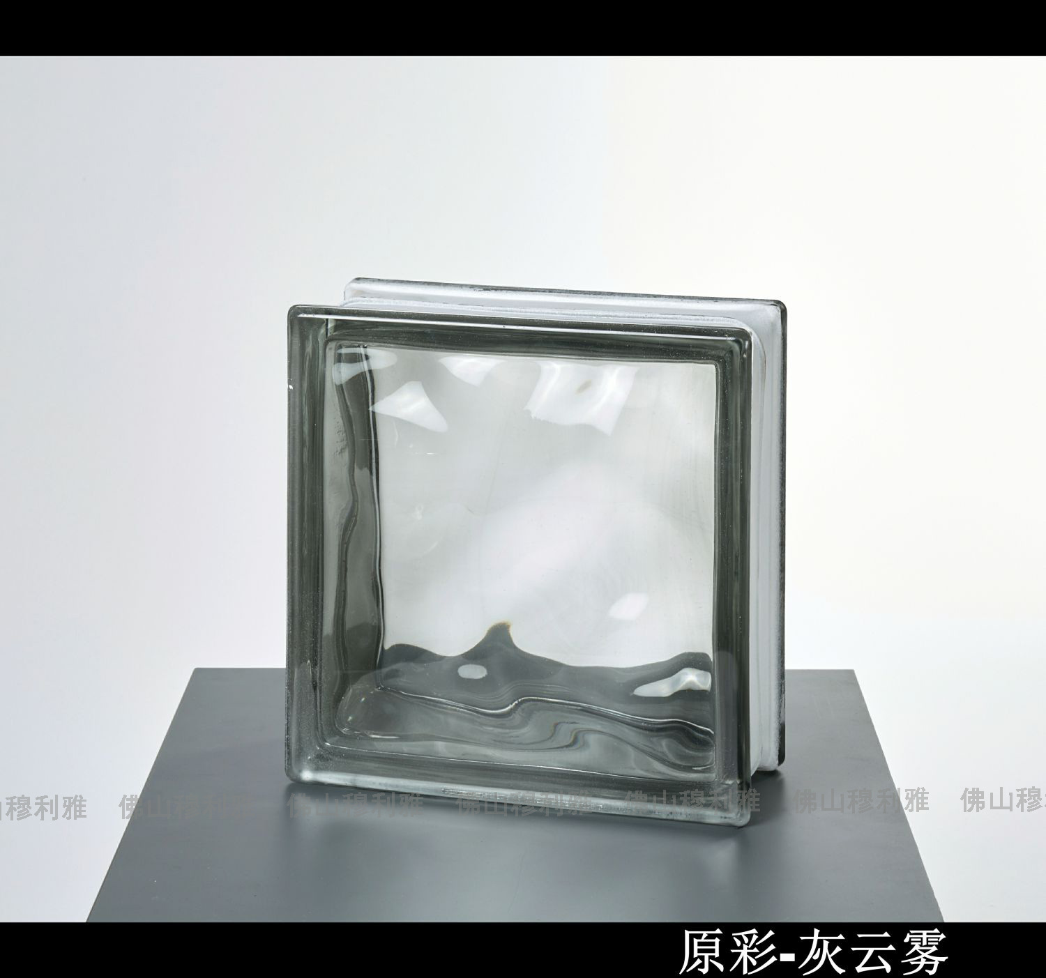 Lihai Hielo ladrillo de vidrio decoración red roja ladrillo cuadrado pared de partición de baño pared de fondo fabricante de ladrillo de vidrio hueco