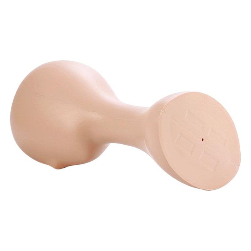 Female Model Head Props, Wig Head Mannequin, Plastic Female Hat and Scarf Display, Female Head Mannequin