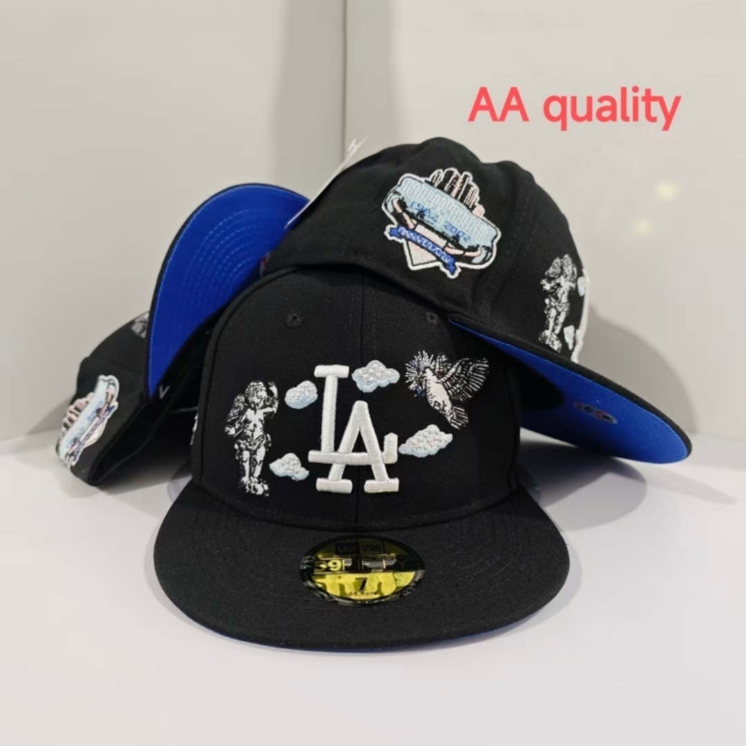 Gorra de béisbol de la liga de equipos de comercio exterior transfronterizo, novedad 2026, superventas, con patrón AA, de ala plana, a la moda y de talla estándar.