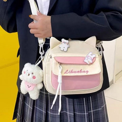 女童包包新款可爱学生网红女孩大童小背包儿童挎包女生斜挎包