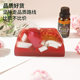 Rose Essential Oil Soap Flowers Fragrance Moisturizing Lily Essential Oil Soap Wedding Celebration Soap Accompanying Gift High Color Value Handmade Soap
