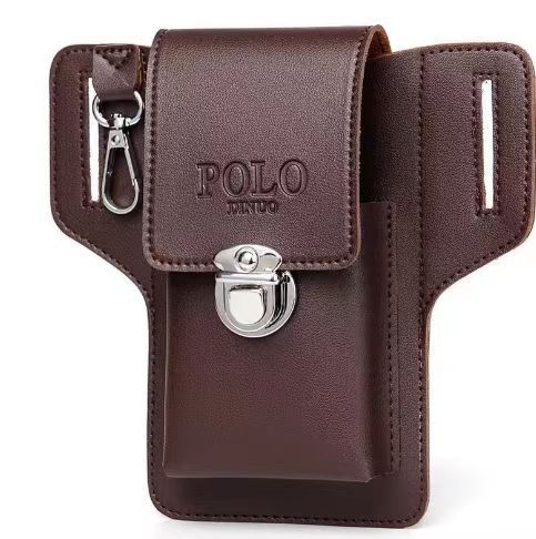  new summer mobile phone waist bag for men, convenient for working on the construction site, lightweight, hanging on the waist and wearing a belt, mobile phone bag wholesale