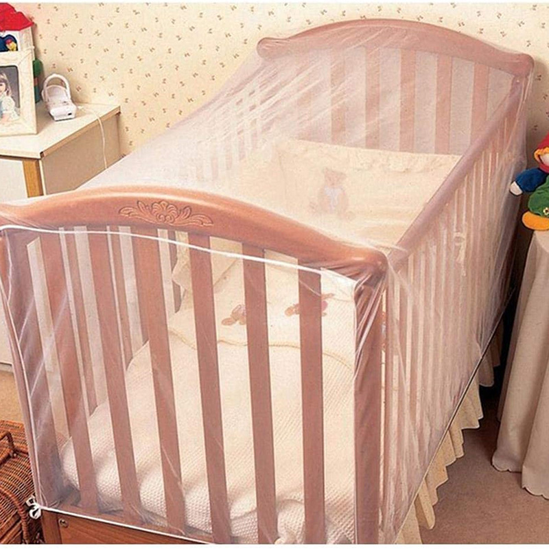 AliExpress cross-border hot-selling crib mosquito nets insect mosquitoes installation-free folding protective cover simple fence net