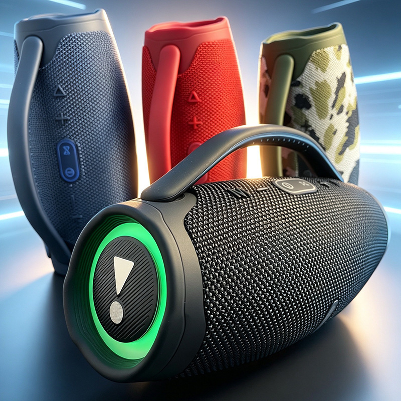 Cross-Border Boombox3Mini Wireless Bluetooth Speaker War God Rgb Portable Outdoor Portable Subwoofer Speaker
