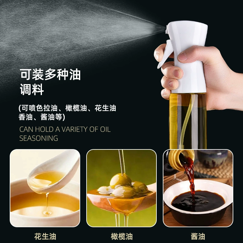 Air Fryer Oil Spray Bottle - Precise Control, Edible Oil Dispenser, Fog-Like Atomization