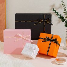 现货大牌结婚伴手礼喜糖盒高端纪念日礼品盒包包香水礼物包装纸盒