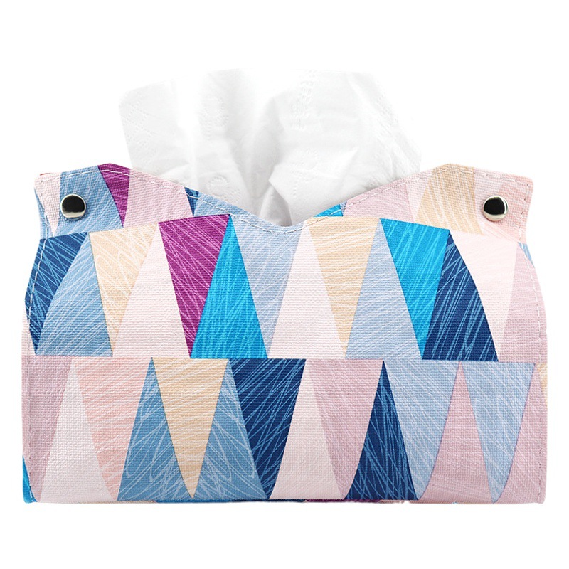 Estilo nórdico caja de pañuelos de cuero hogar cocina sala de estar caja de pañuelos Hotel restaurante Bolsa de pañuelos Coche