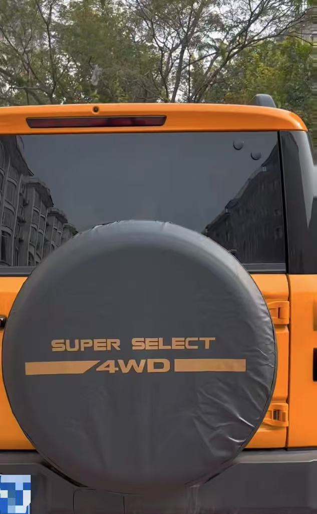Suitable for Pajero V73 Cheetah Off-Road Vehicle Pvc Leather Spare Tire Cover Tire Cover Protection Modification Waterproof