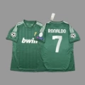 12-13 Real Madrid Third Away Custom #7 + 3 Sleeve Patches