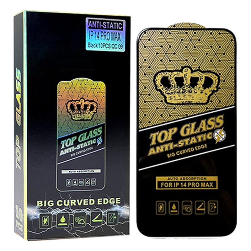 Lámina de vidrio templado para Apple 16 Pro Max, 0.4 mm, alta calidad, pantalla de aluminio, HD, pegamento 280AB, fabricante en stock, 13/15/17 image 1