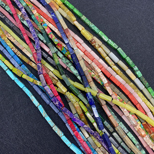 ��Ȼʯ�L���w�Π���ʯ4x13mm��ɫ�Sɫֱ�״����ɫ�ۻ�ʯ�Ʒ���