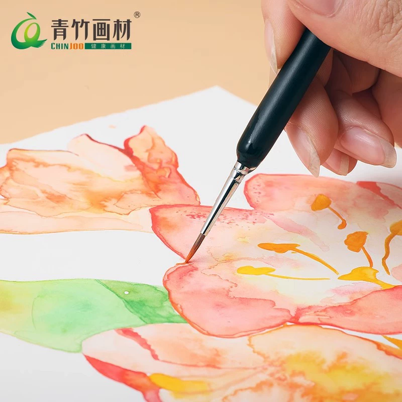 青竹 Hook line pen студенты используют художественная ручка для лица волчья волос Hook line pen маленькая кисть тонкий кончик ручка контур