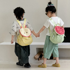 新しい子供の夏の旅行男の子と女の子のバックパック女の子ドーパミンかわいい刺繍旅行超軽量バックパック