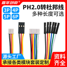 PH2.0转杜邦线 15 20 30cm /3P/4P/5P/6P- 连接线