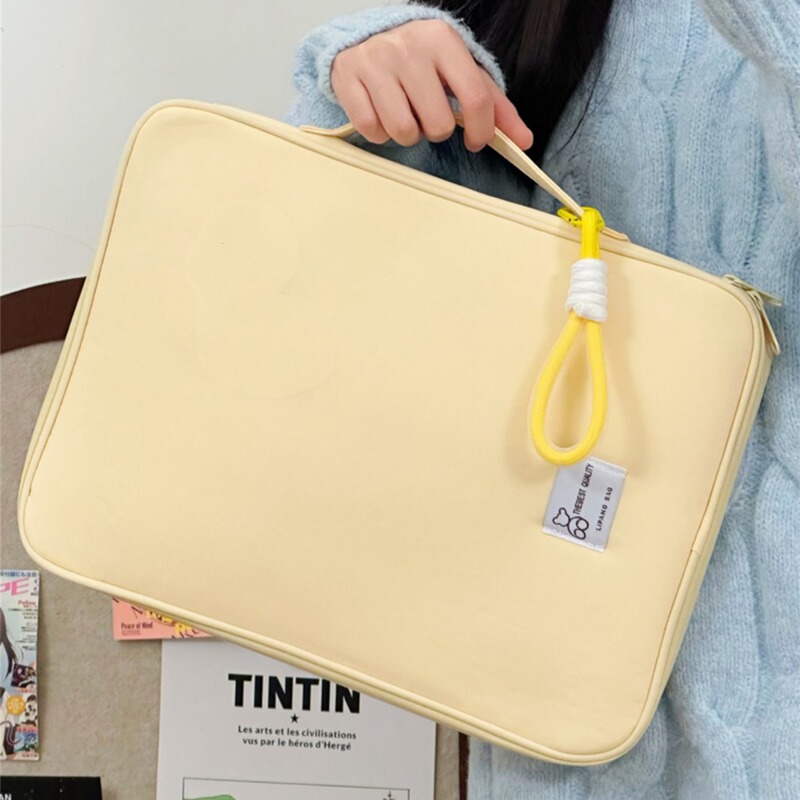インス風 かわいいタブレット保護カバー ポータブル 11inch iPad ライナーバッグ 15.6inch ノートパソコン収納バッグ|undefined