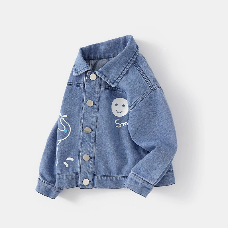 Children's denim jacket, spring summer clothing