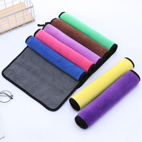 Pet Towel, Coral Fleece Double-Sided Pet Towel, Can Add Logo, Thickened Quick-Drying Dog and Cat Bath Towel