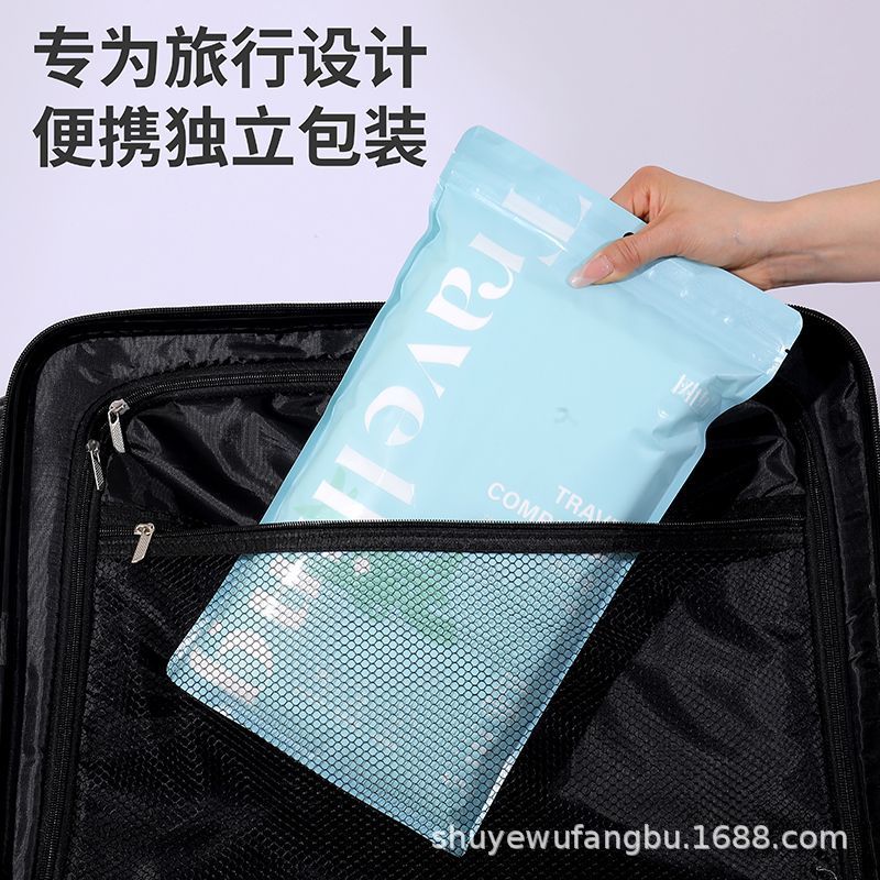 旅行用使い捨てシーツ布団カバー枕カバー布団カバー4点セット観光ホテルのダブルベッド用品汚れたバスタオル|undefined
