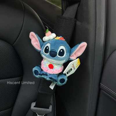 Sürətlər qutusu və əl tormozu başlıqları — Accessories Anti-Stranglehold Car Accessories - shoulder-pads-37-black-linen-genuine-squatting-stitch-peach-hat-strawberry-bib