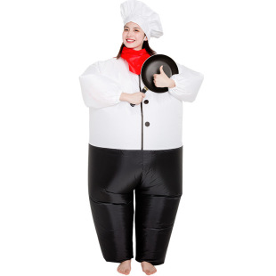 Hotel Promotional Activities Funny Cartoon Doll Costumes Funny Doll Atmosphere Props Inflatable Chef Inflatable Clothes