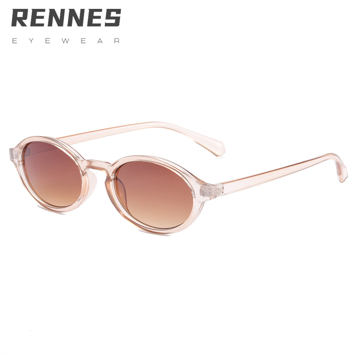 Nuevas gafas redondas pequeñas gafas de sol de marco pequeño gafas de sol de discoteca personalizadas transfronterizas de moda para mujer gafas de sol de Europa y América