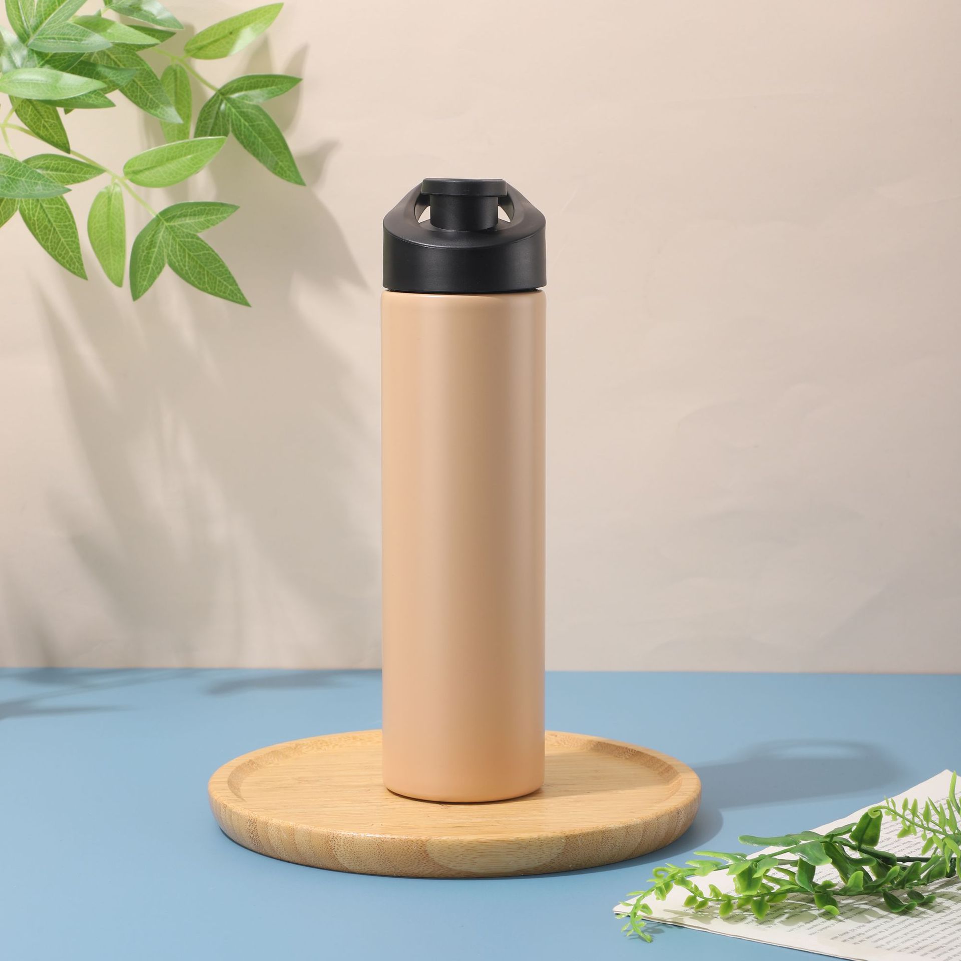 304 taza de vacío portátil de acero inoxidable portátil al aire libre deportes taza de agua hogar simple taza de té fábrica al por mayor