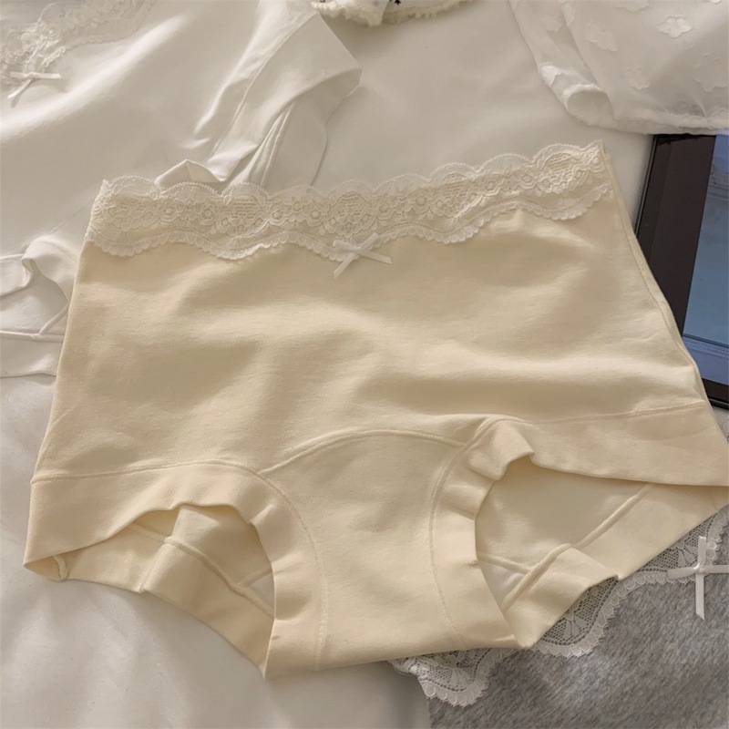 フレンチバレエスタイル 10A 抗菌拡張クロッチ純綿ボクサーパンツ女の子安全パンツツーインワンミッドウエストヒップカバー|undefined