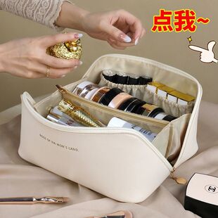 Cosmetic Bag Women's Portable Large-Capacity High-End 2022 New Super Popular Travel Toiletry Waterproof Cosmetics Cosmetics Bag