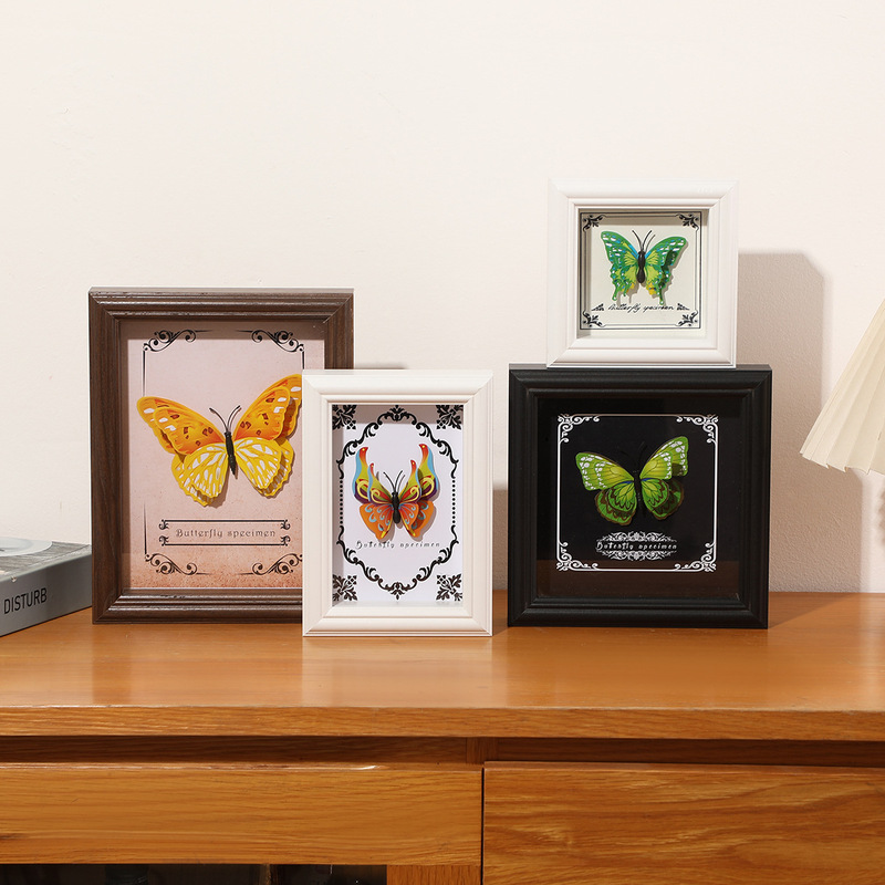 3D Hollow Glass Photo Frame Display Stand 8inch A4 Square Handmade DIY Butterfly Insect Specimen Collection Frame 3D Hollow Glass Photo Frame Display Stand 8inch A4 Square Handmade DIY Butterfly Insect Specimen Collection Frame