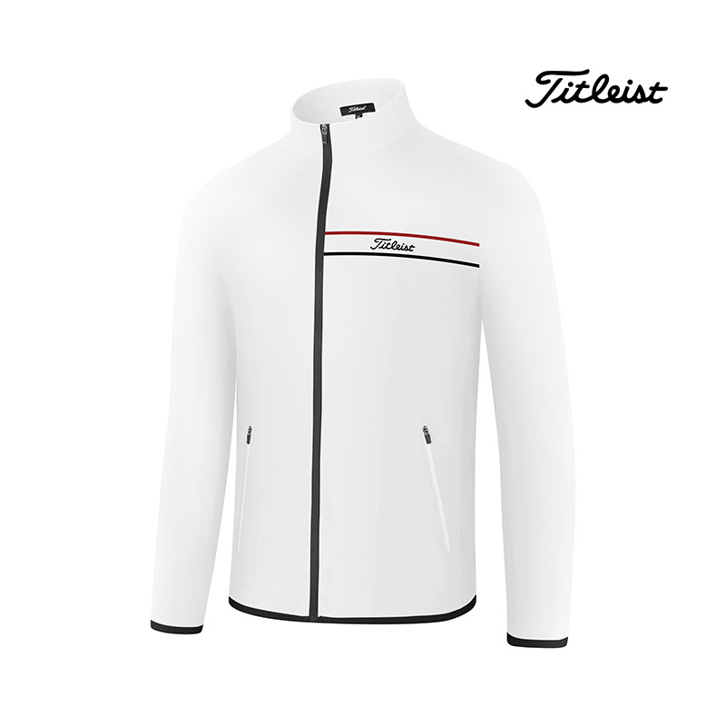 【Cross-Border】T Golf Jacket Men's Spring and Autumn Stretch Woven Golf Sports Thin Jacket # 2501 【Cross-Border】T Golf Jacket Men's Spring and Autumn Stretch Woven Golf Sports Thin Jacket # 2501