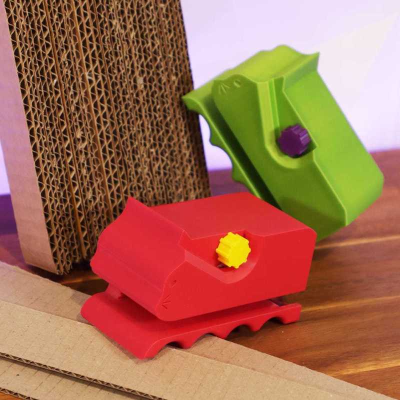 猫スクラッチャー用段ボールカッター 3Dプリント猫スクラッチャーボードカッター|undefined