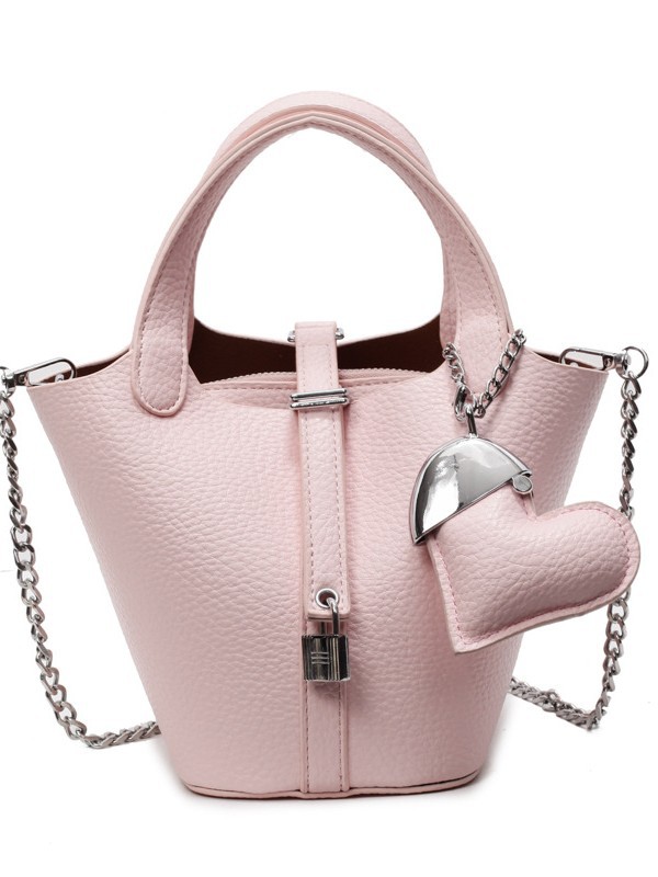 Bolso de madre de cubo de ocio simple para mujer 2025 versión coreana del nuevo bolso de mensajero exquisito de textura de moda ins
