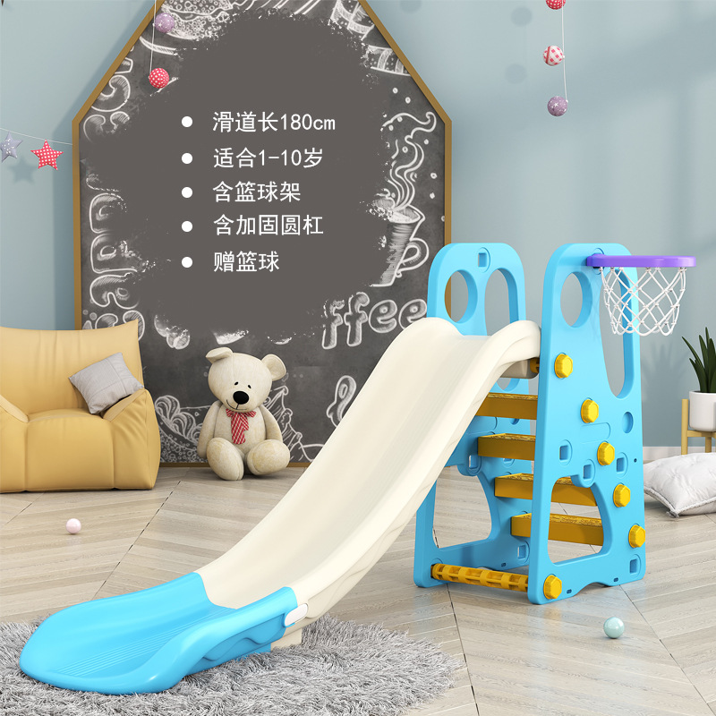 Juguetes de plástico engrosados para niños de 3 a 10 años pequeño hogar parque de atracciones interior hogar bebé bebé tobogán