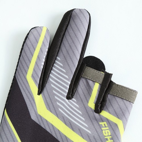 Luya Fei knocking gloves waterproof fish catching three-finger anti-slip anti-hanging gloves competitive gloves protective gloves