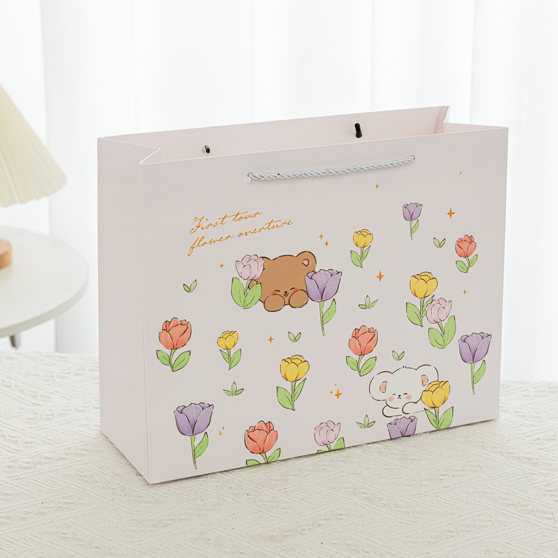 Flower bear; small size (single) 19.5 long*8.5 sides*14.5 high