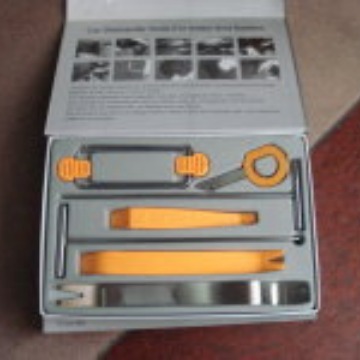 汽车音响拆装工具不锈钢门板拆卸工具安装隔音维修工具9件套带据