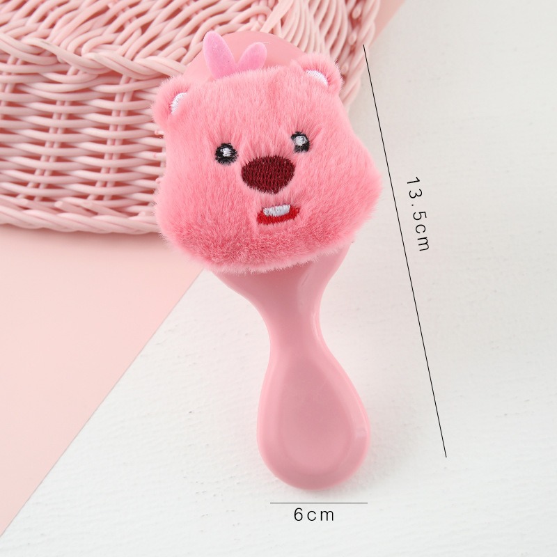 에어쿠션 빗손잡이 스타일 곰