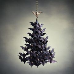 Bat Swarm Tree Ornament 蝙蝠群树饰